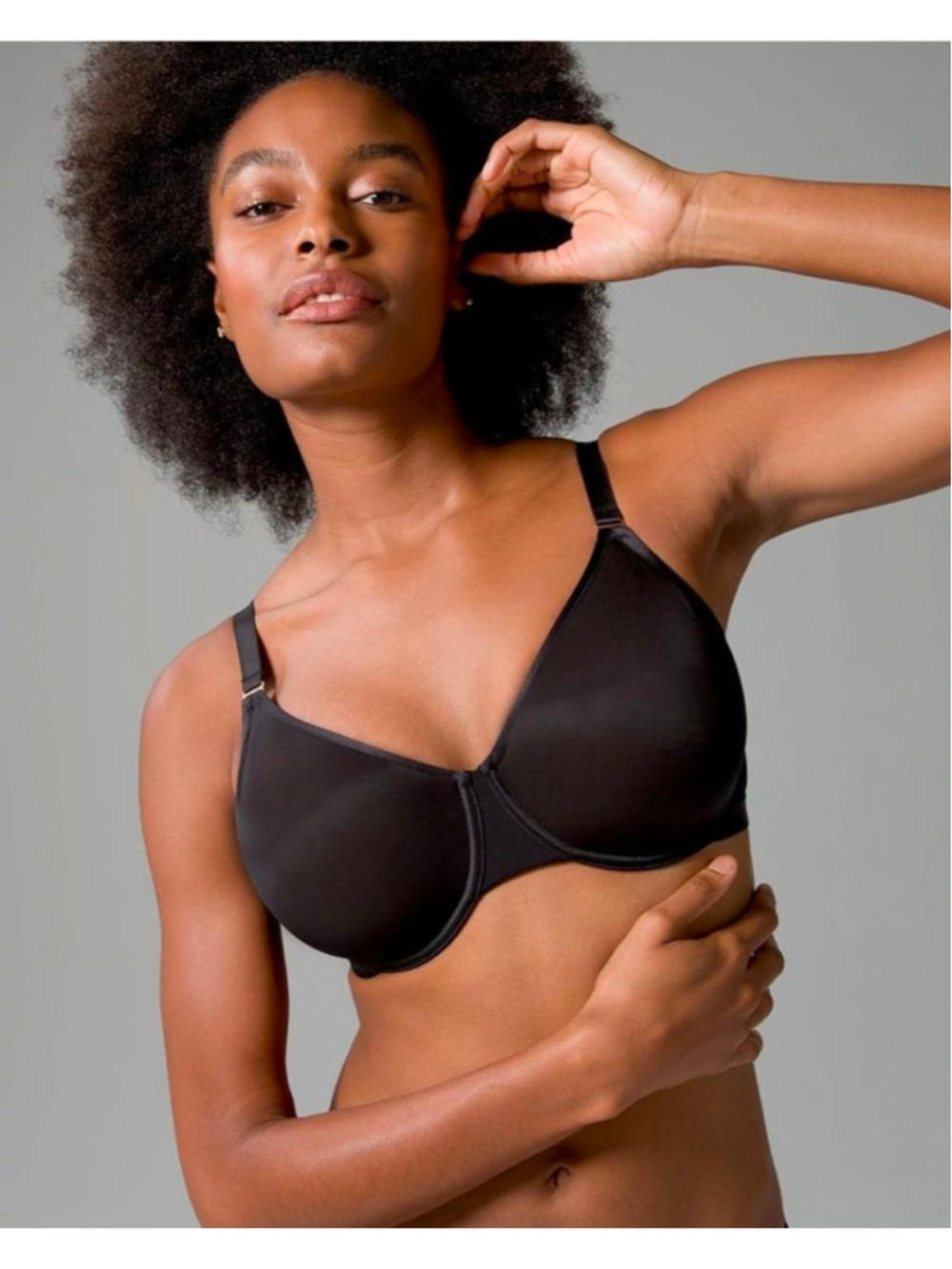 NWT Soma Minimizer Black Bra Size 40H